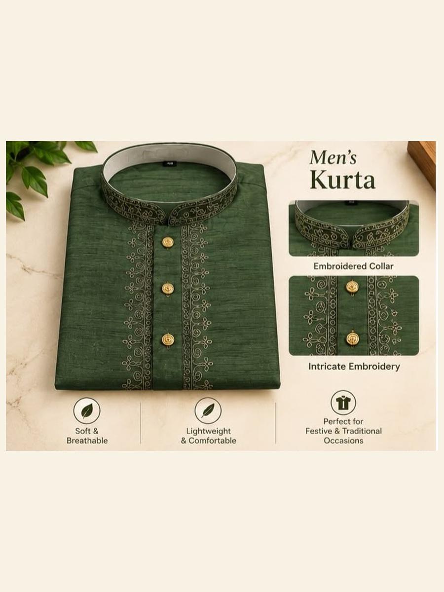 Green Kurta
